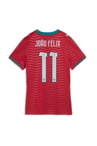 Portugali Joao Felix #11 Jalkapallovaatteet Naisten Kotipaita MM-kisat 2026 Lyhythihainen